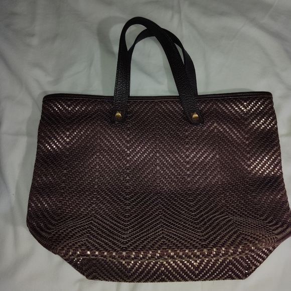 HERMES Brown / Gold Chennai PM Tote - Picture 8 of 8